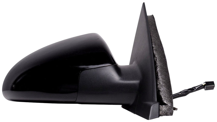 Fit System Mirror Passenger Side for Chevy Malibu LT/SS, Black, PTM, Foldaway, Power