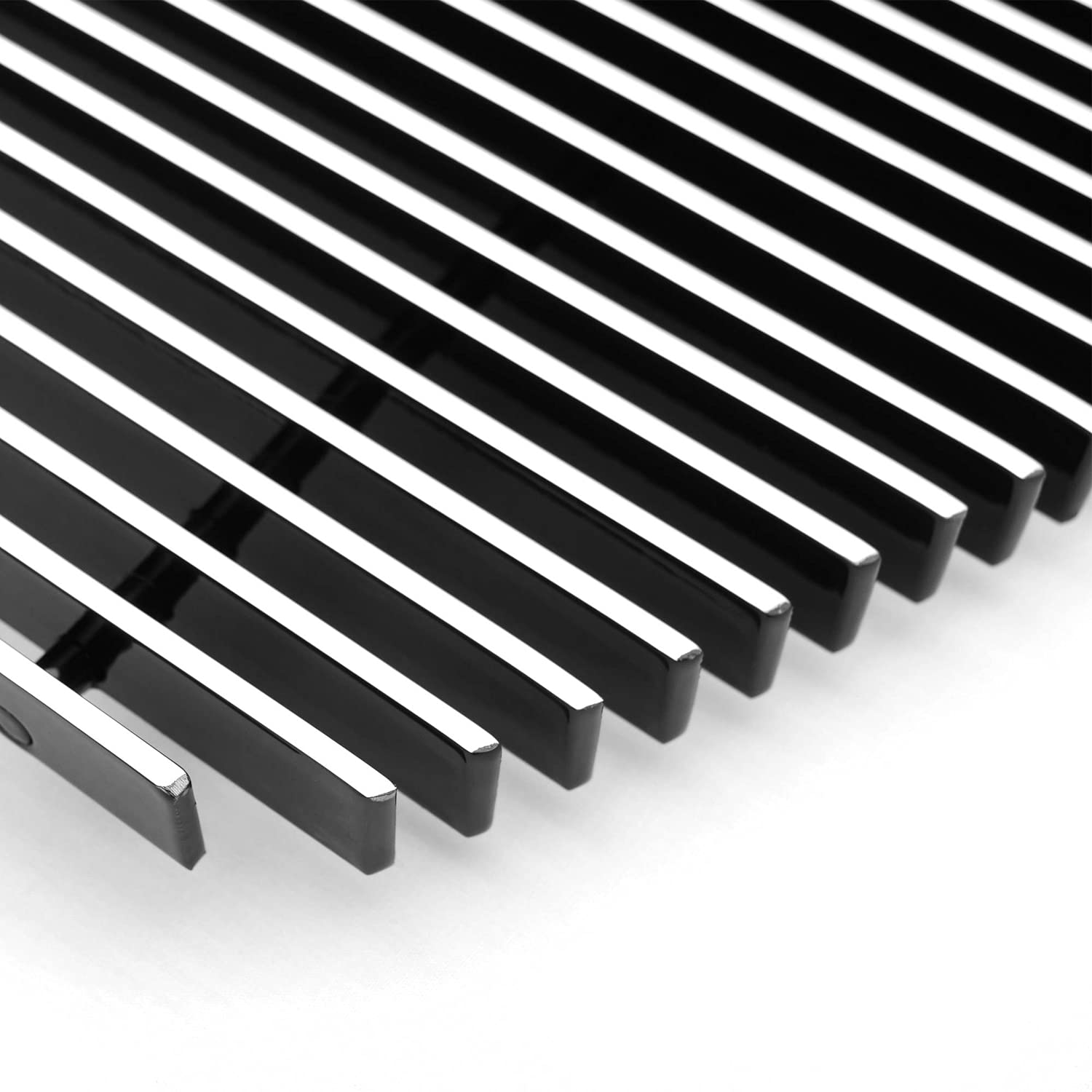 Horizontal T-Rex 21551 Aluminum Polished Finish Billet Grille Overlay for Ford F150
