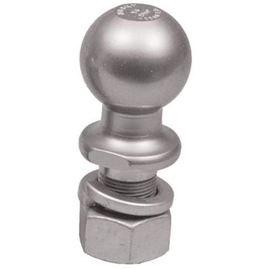2 X 1 X 2-7/8 Chrome Solid Steel Trailer Hitch Ball Husky 34924