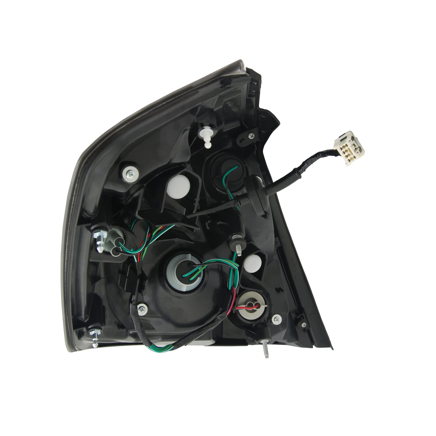 Right TYC Tail Light Assembly Compatible with 2010-2012 Nissan Altima