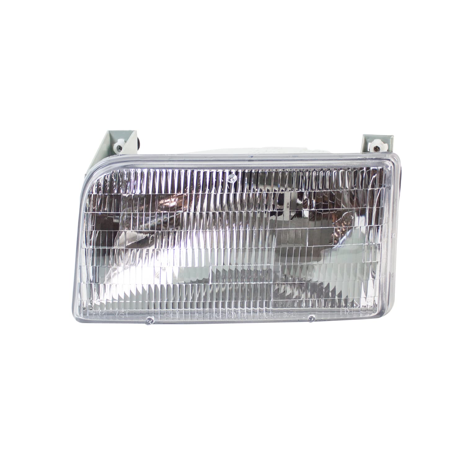 Left TYC Headlight Assembly Compatible with 1992-1996 Ford Bronco