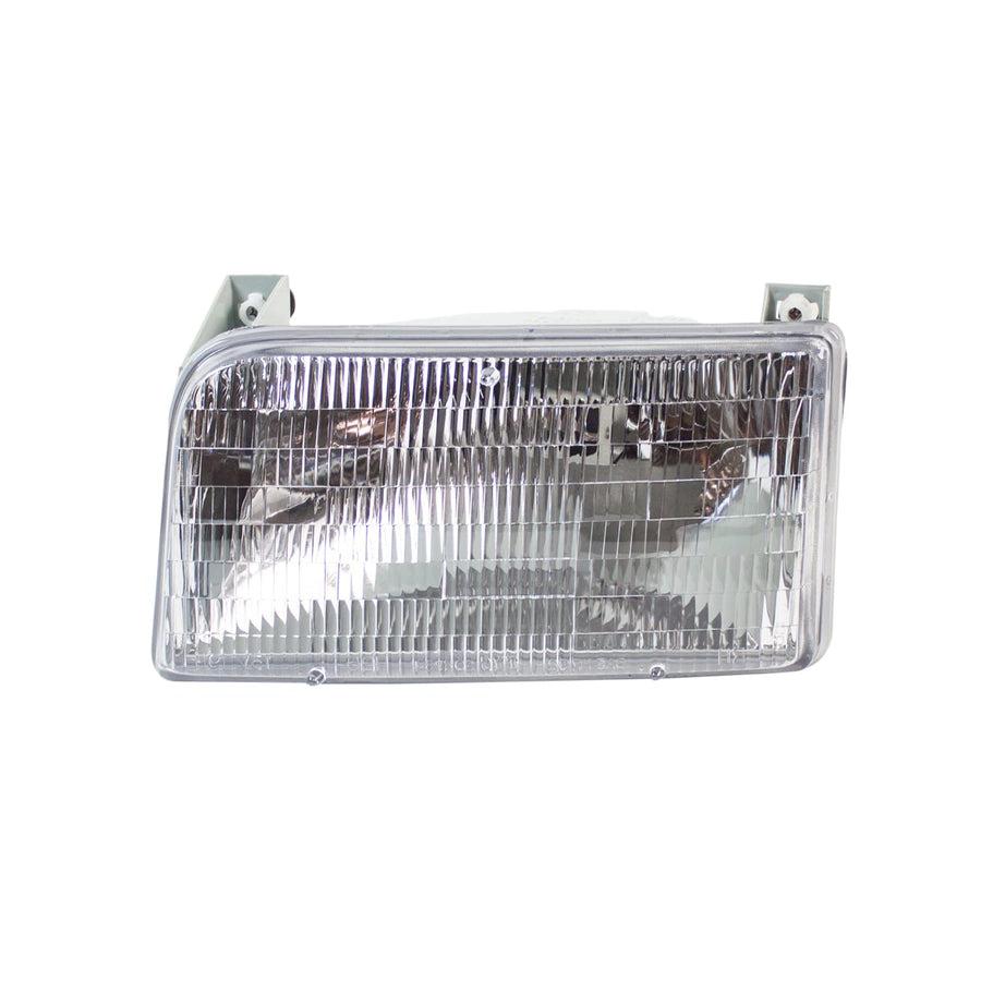 Left TYC Headlight Assembly Compatible with 1992-1996 Ford Bronco