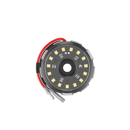 KC V2 Cyclone LED - Single Light - Clear Lens - 5W Flood Beam