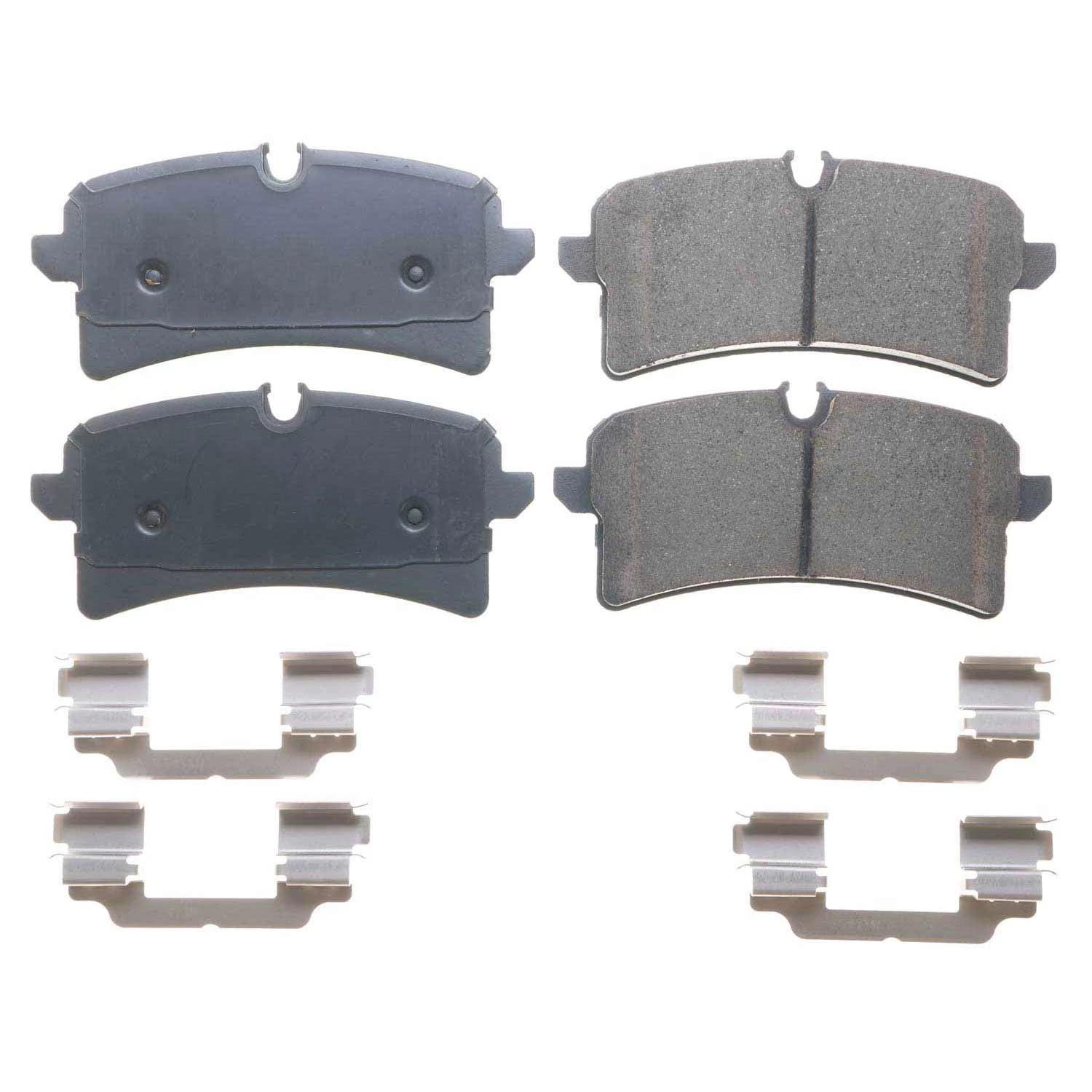 Rear Brake Kit Power Stop For Porsche Macan 2015-18 - Ceramic Brake Pads With Installation Hardware, 17-1785