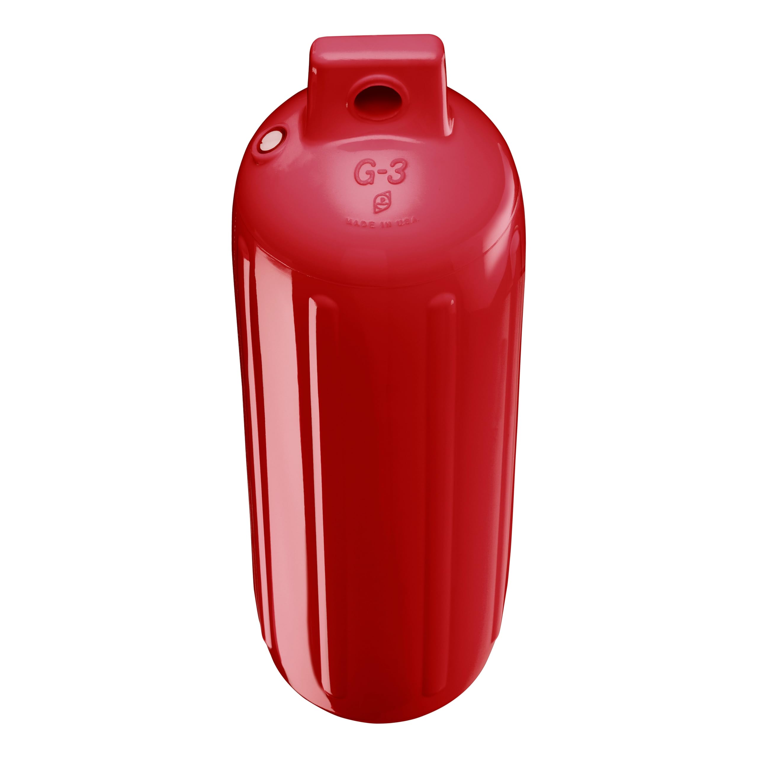 Classic Red Polyform G-3 Boat Fender