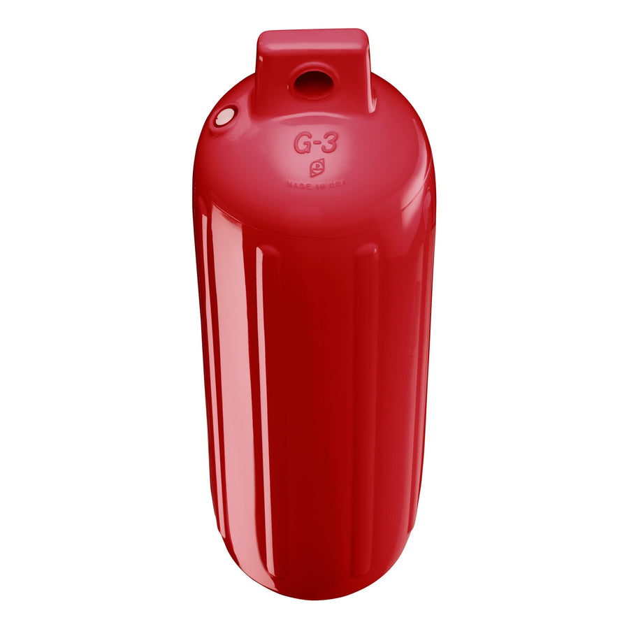 Classic Red Polyform G-3 Boat Fender