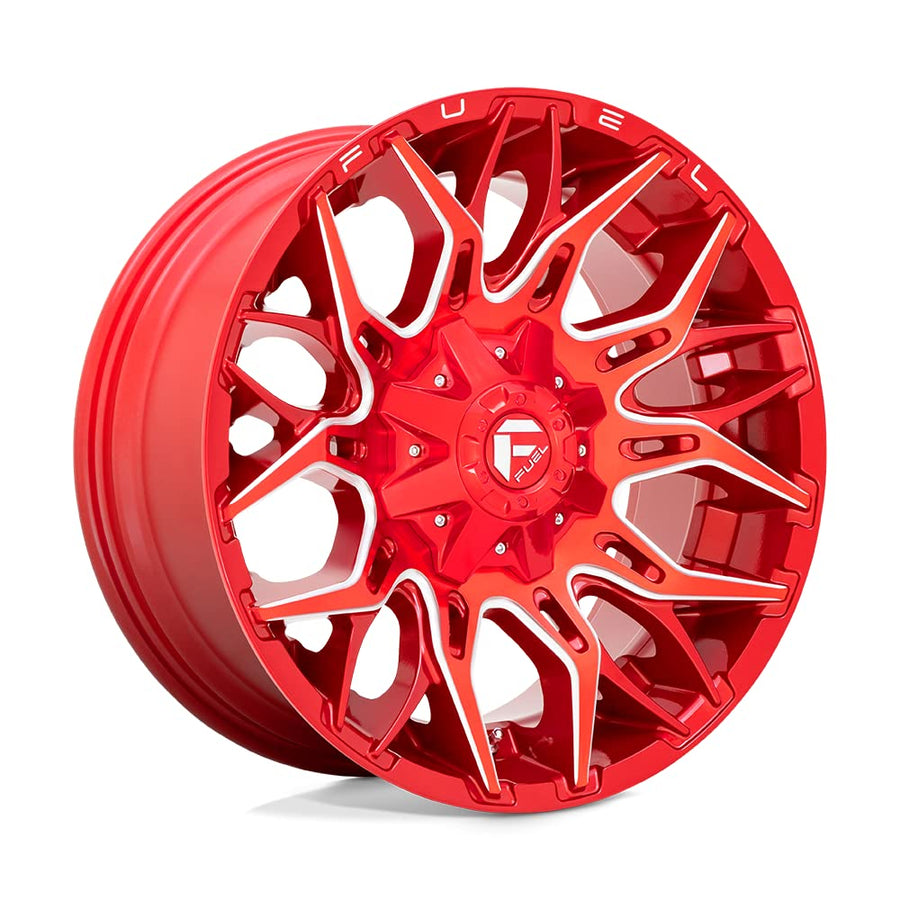 1PC Fuel D771 20X9 5X4.5/5.0 GL-RED-MILL 01MM - D77120902650