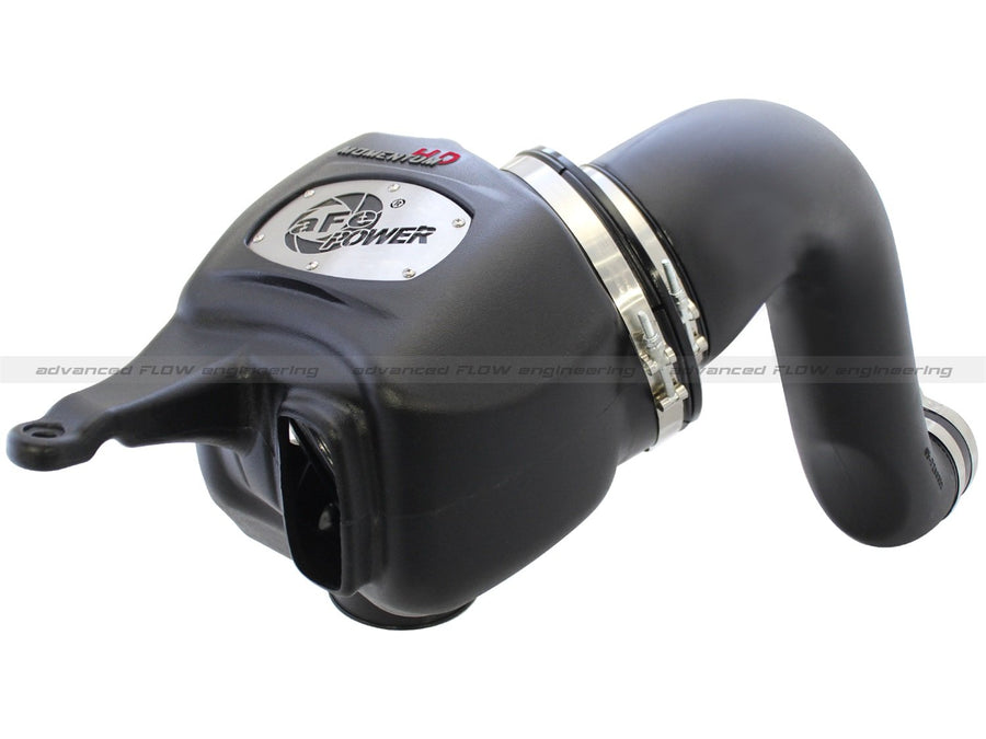 Momentum HD aFe POWER Cold Air Intake System w/Pro DRY S Filter, #51-72002, Black