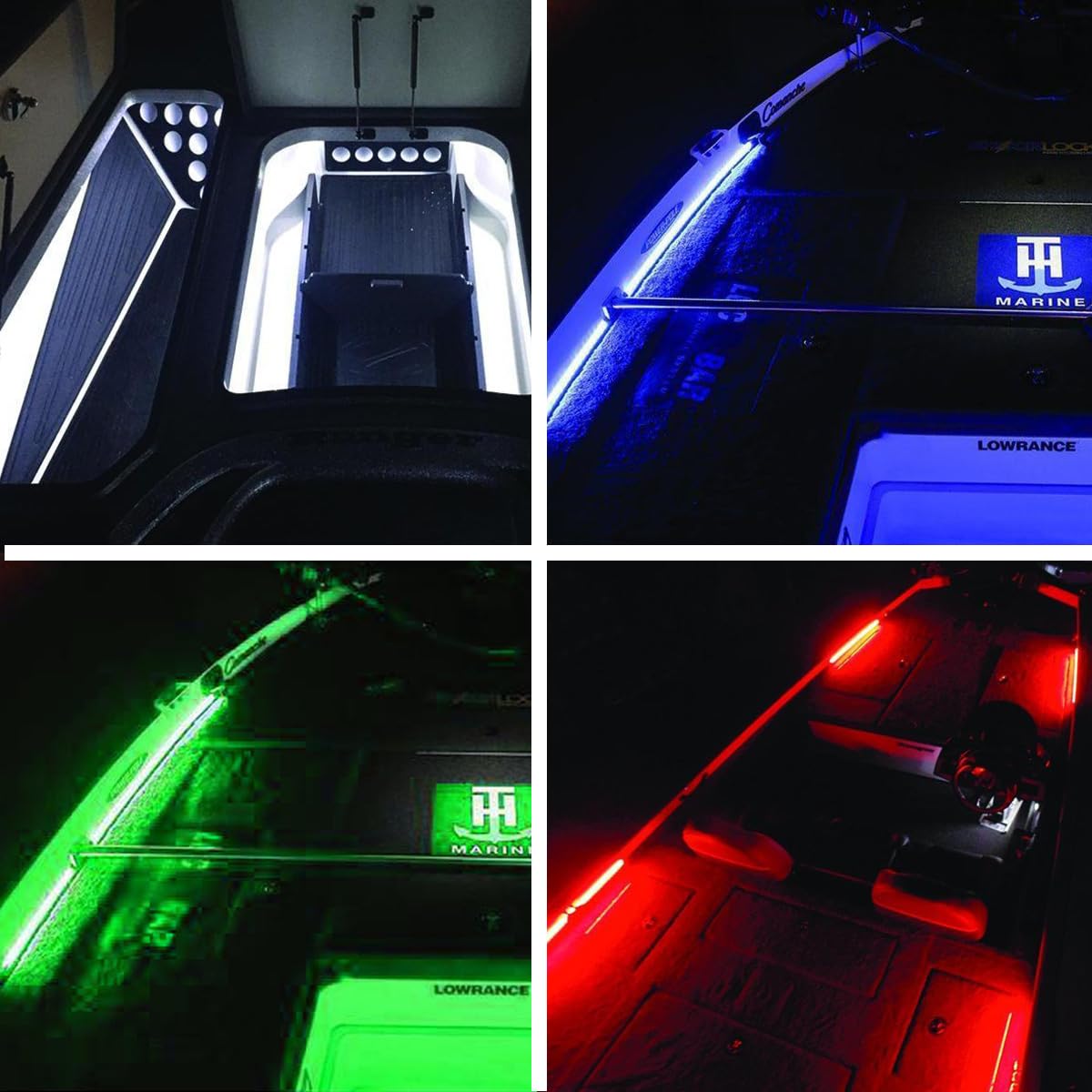 LED-BTKIT-White T-H Marine LED Lighting Kit for Boats - White