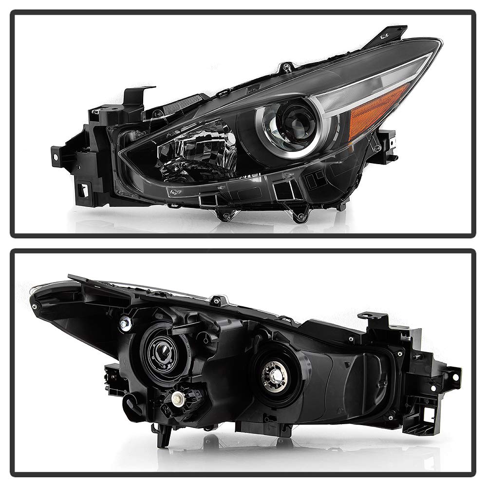 Projector Xtune Headlights (PRO-JH-MAZDA317-OE-L) (OE)