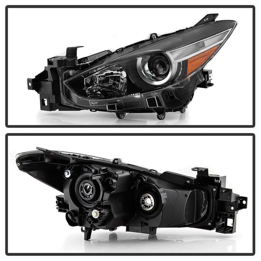 Projector Xtune Headlights (PRO-JH-MAZDA317-OE-L) (OE)