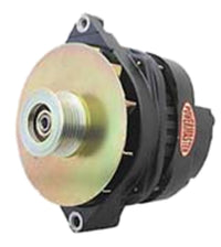 Alt GM CS144 Powermaster Black 200A 6 grv Pulley/Baffle Str MTG Threaded MTG Ear 1-Wire or OE Hookup