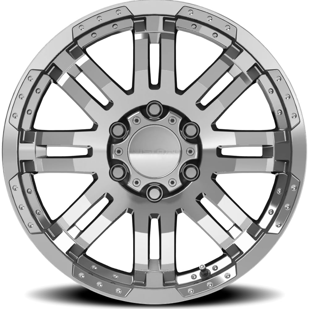 375 Vision Warrior Chrome Wheel (17x8.5"/6x114.3mm)