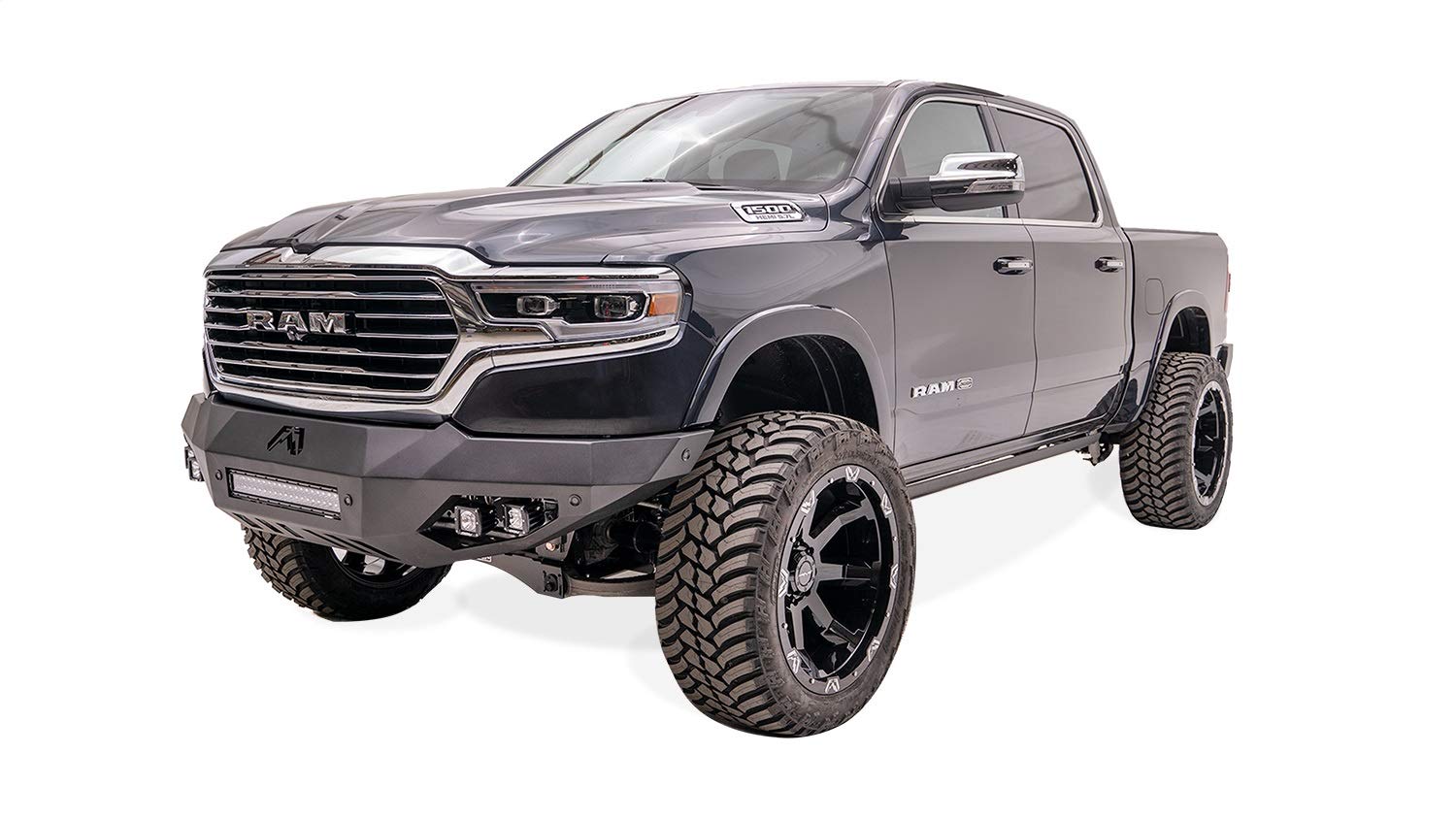 Dodge 1500 Vengeance Front Sensor Bumper 19-C with No Guard Bare
