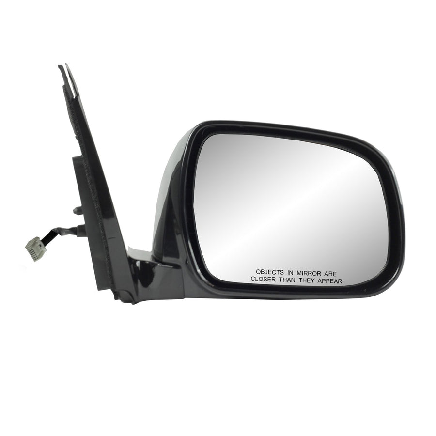 Fit System Mirror Passenger Side for Lexus RX330, RX350, RX400h, Black w/PTM Cover, Foldaway, w/o Memory, Heated Power