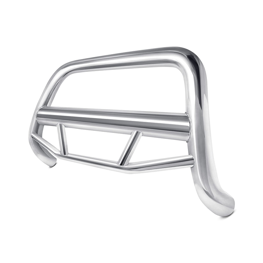 Max Bull Bar Black Horse No Skid Plate Stainless Steel Compatible with 2019-2024 Toyota RAV4|2021-2024 Toyota Venza-MBS-TOB4802