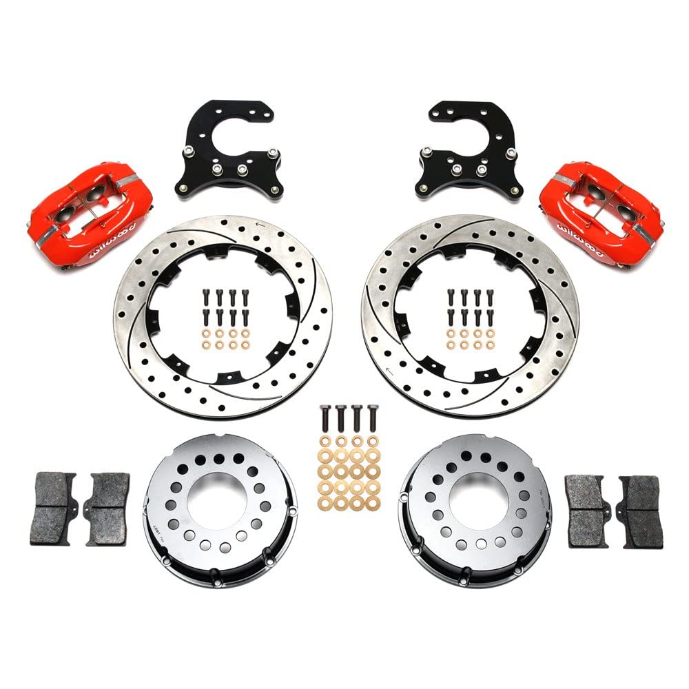 Red FDLI P/S Rear Kit, Drilled
