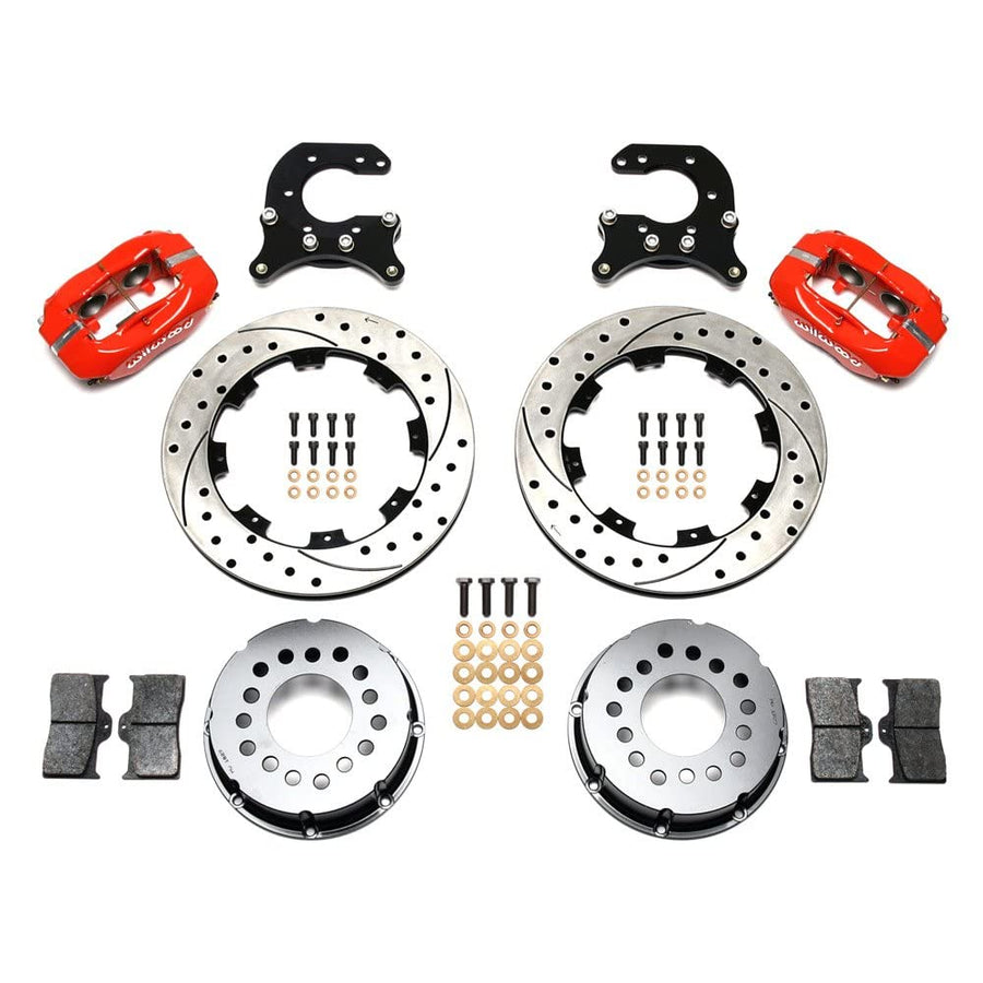 Red FDLI P/S Rear Kit, Drilled