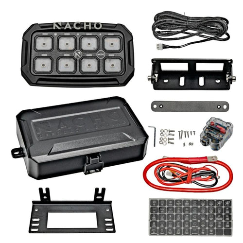 NACHO NAC11SW Switch System Rated Voltage: 12V 20A / 24V 10A 60A, The Ultimate Auxiliary Accessory Controller Designed to Provide Seamless Control Over Your Aftermarket Additions.