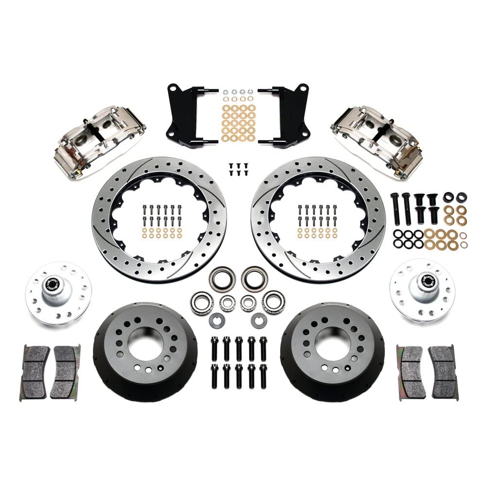 Front Hub Kit FNSL6R, 12.88", Drill, Pol