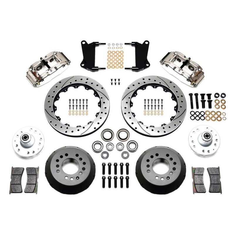 Front Hub Kit FNSL6R, 12.88", Drill, Pol