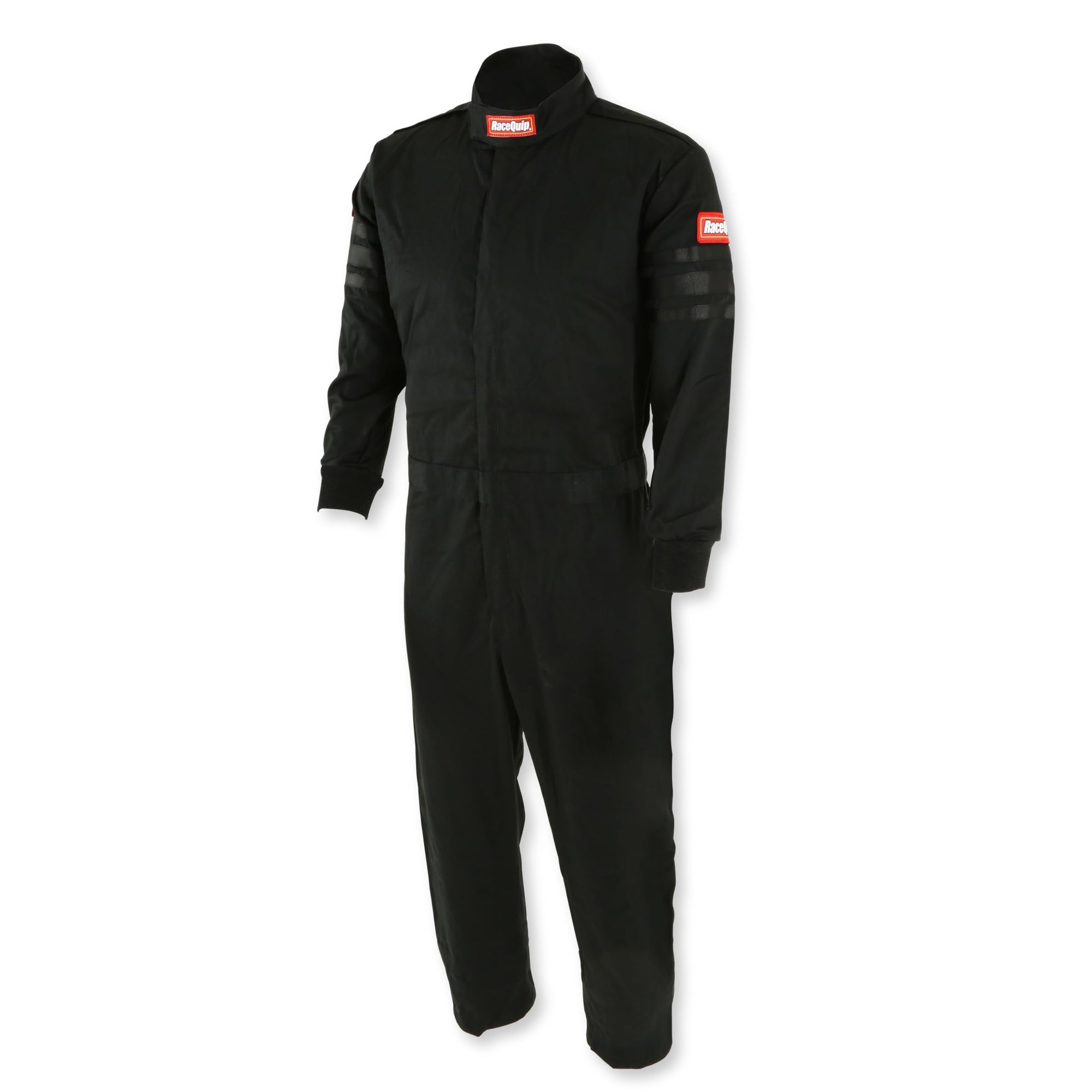 RaceQuip One Piece Racing Driver Fire Suit Single Layer SFI 3.2A/ 1 Black Junior Large 1959995