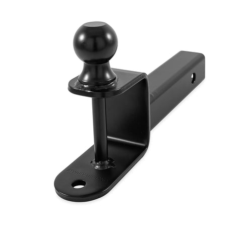 ATV/UTV Black Boar Mount with Hitch Ball and Winch Strap Loop (1 7/8" Ball, 1 1/4" Shank) (66026)