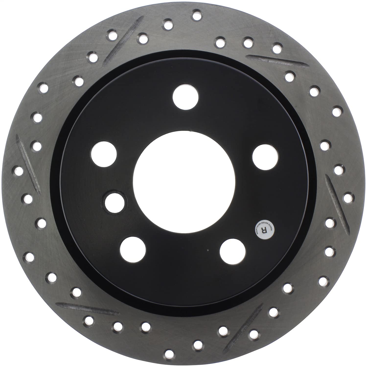 Sport Drilled/Slotted Brake Rotor StopTech 127.34159R (Rear Right), 1 Pack