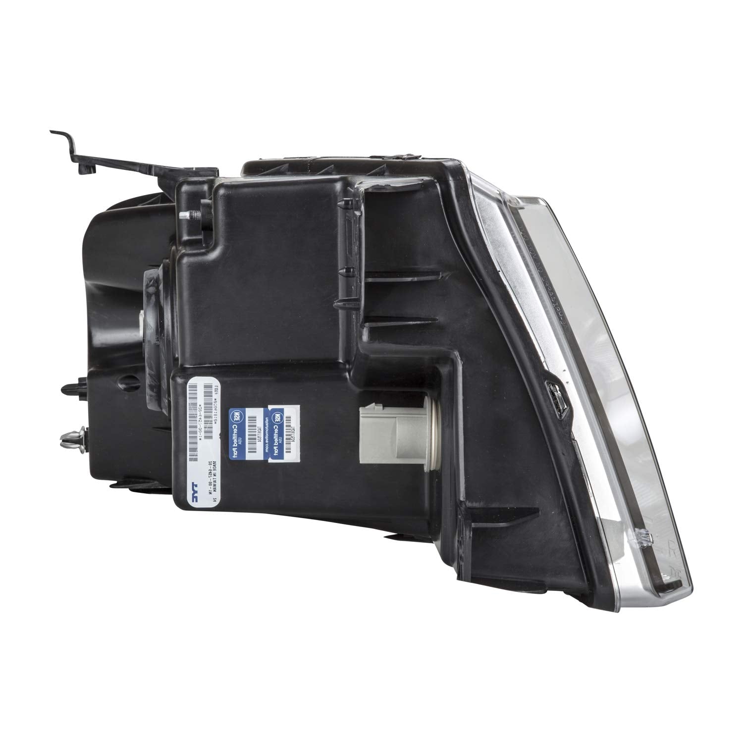 Left TYC Headlight Assembly Compatible with 2004-2008 Ford F- Series Pickup (Hvy Dty)