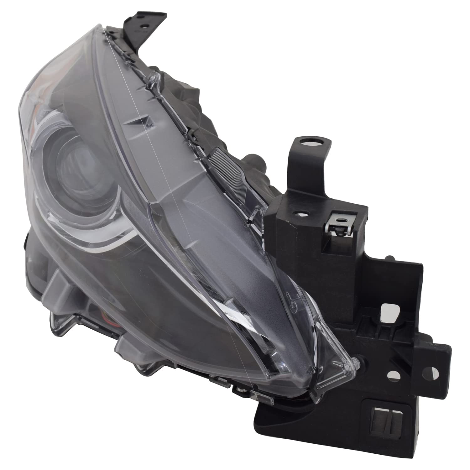 Right TYC Headlight Assembly Compatible with 2014-2018 Mazda Mazda3
