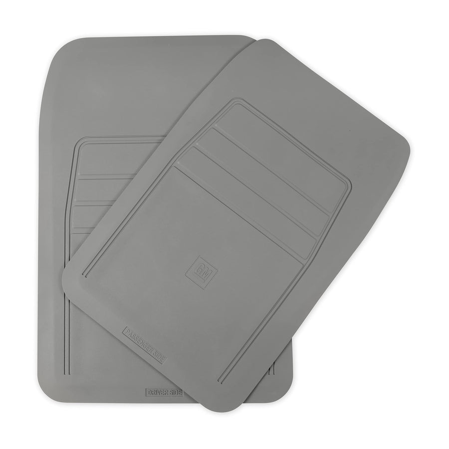 05-200GR Brothers Trucks Floor Mat Set - Light Gray