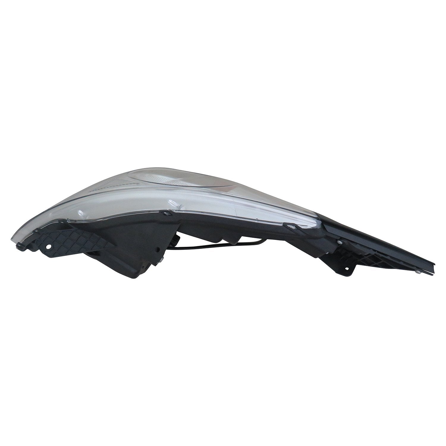 Right TYC Headlight Assembly Compatible with 2013-2015 Chevrolet Spark