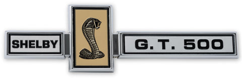 67 Gt 500 Grill/Dash/Deck Emb Scott Drake (S7MS-16098-D)