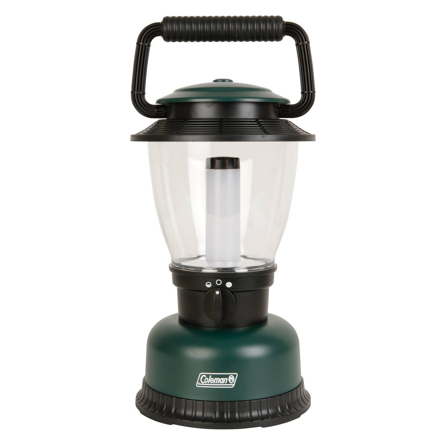Coleman Classic XL CPX 6 Compatible 700 Lumens IPX4 Waterproof LED Lantern with 2 Modes, Textured Tube, and Large Bail Handle, Rugged Green