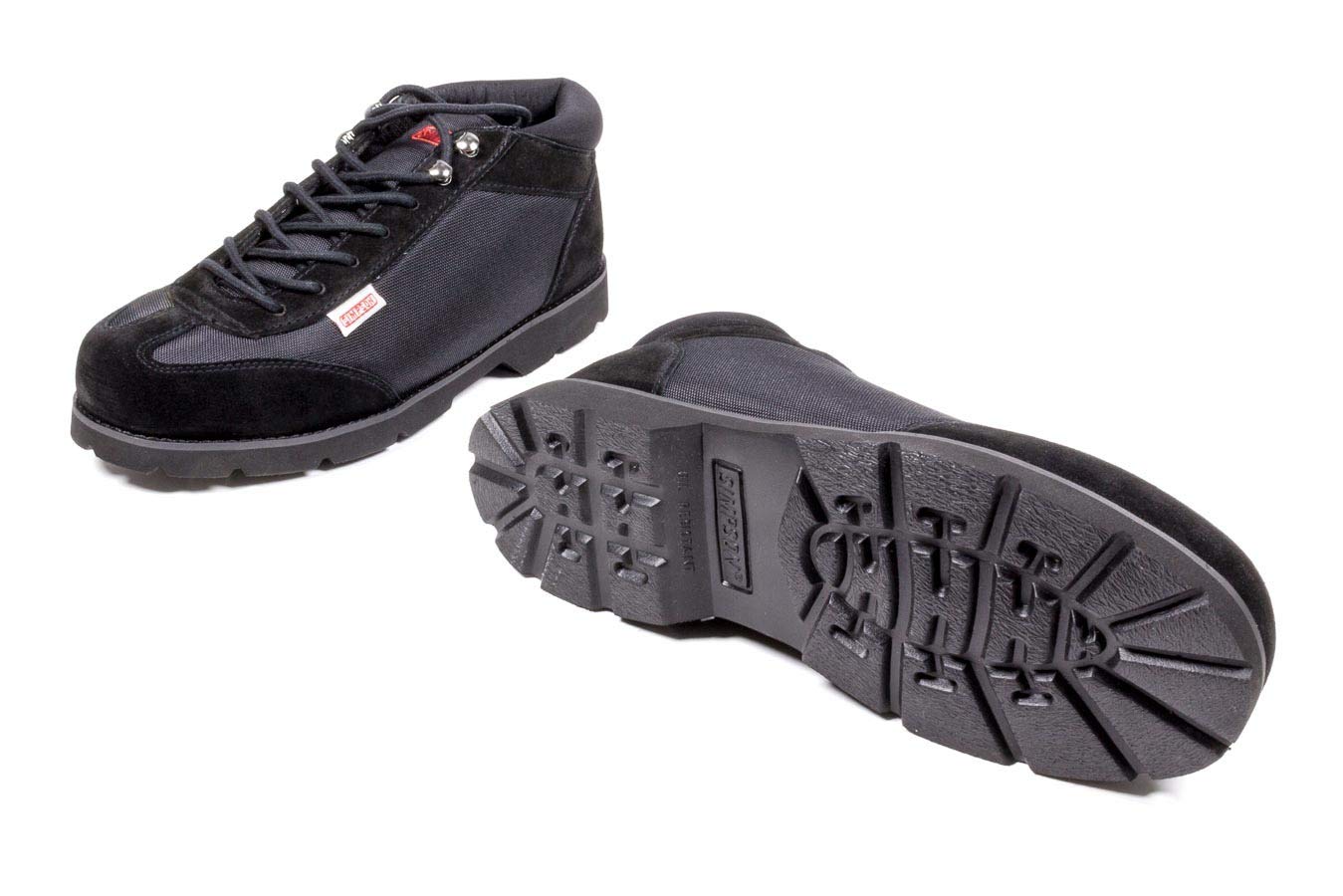 Men's Simpson Racing 57100BK Crew Shoes Size 10 Black Pair