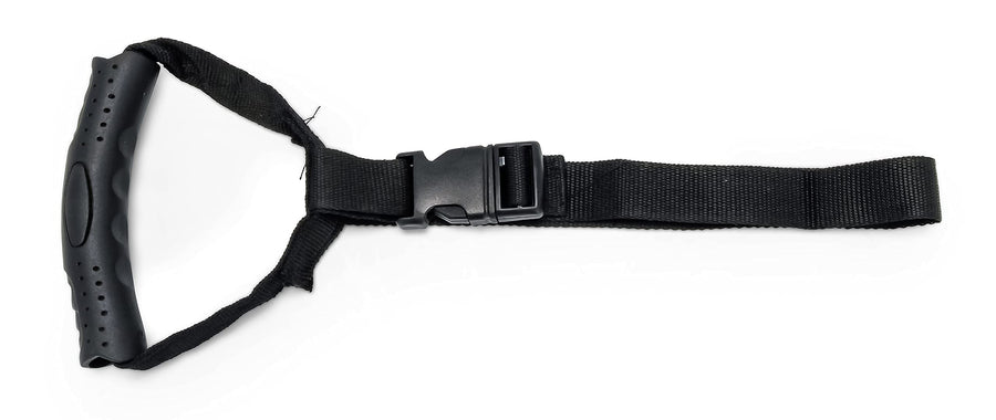 Camco 55001 Storage Strap Durable with Carrying Handle for Electrical Cords- Neatly Organizes Wires, Extension Cords and More For Toting and Storing , Black
