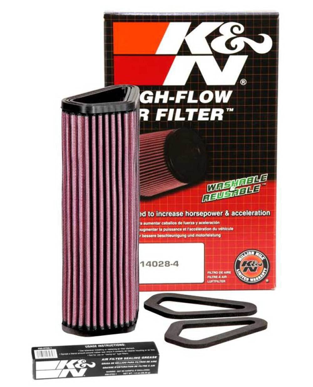 Ducati 1098 K&N Air Filter