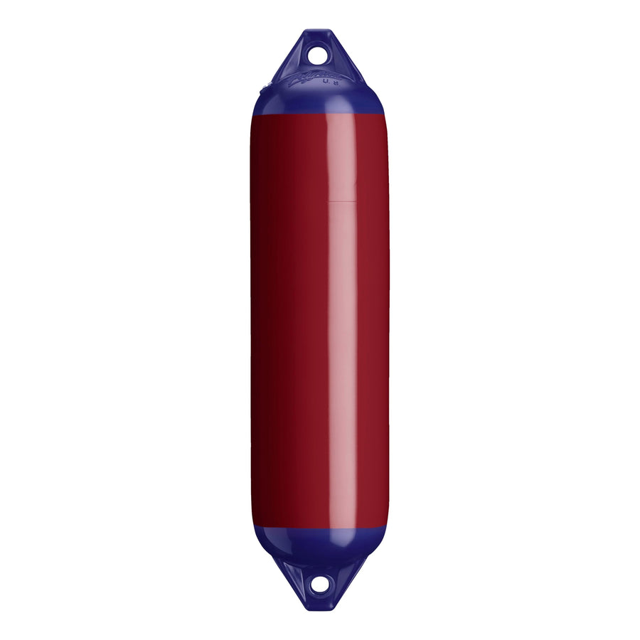 Polyform F-Series Boat Fender Burgundy F-1 Standard Blue Ropehold