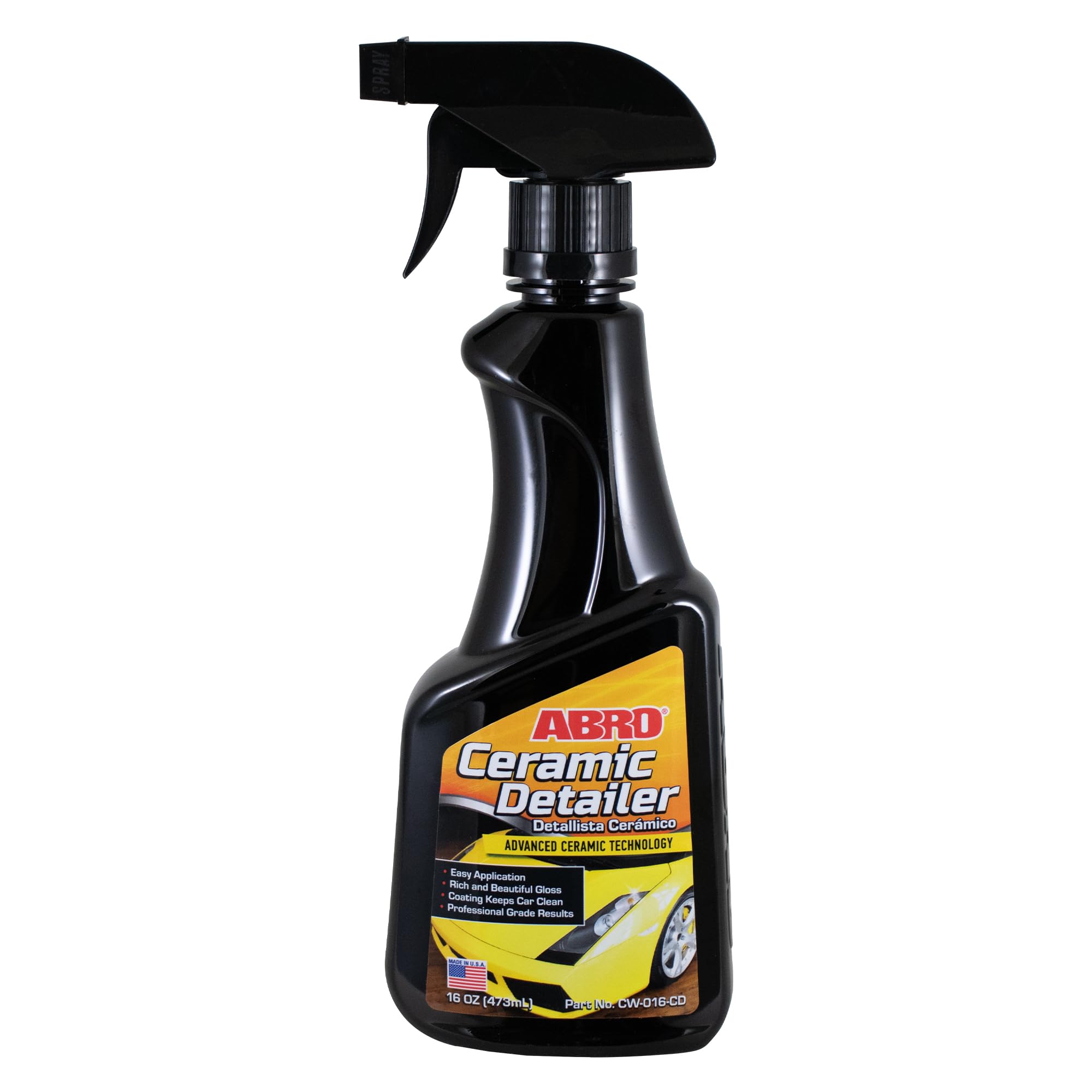 ABRO Car Detailing Kit Professional Grade, Includes Streak Free Glass Cleaner, Wheel Cleaner, 2 Mircofiber Cleaning Towels, Interior & Exterior Wash