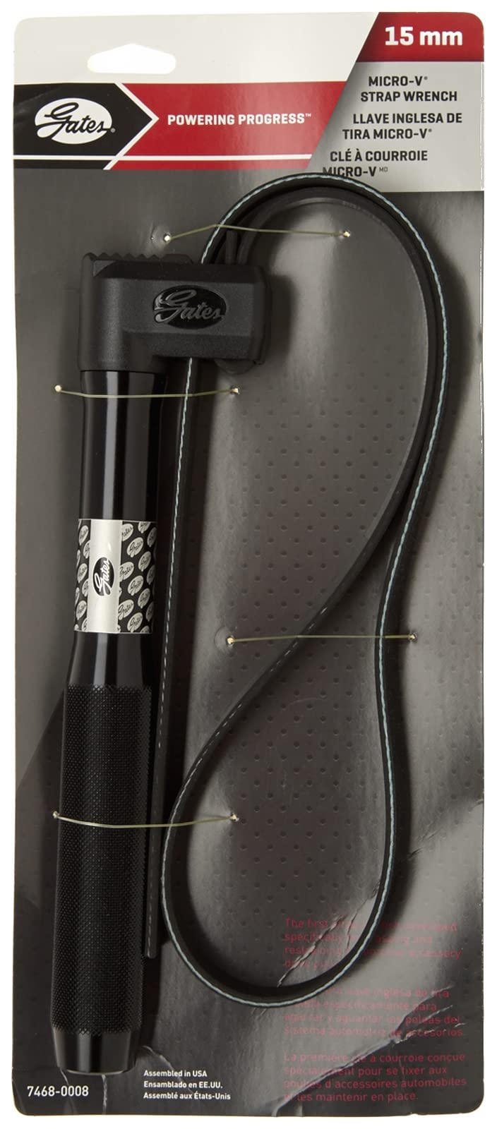 910131 Gates V-Ribbed Belt Strap Pulley Wrench
