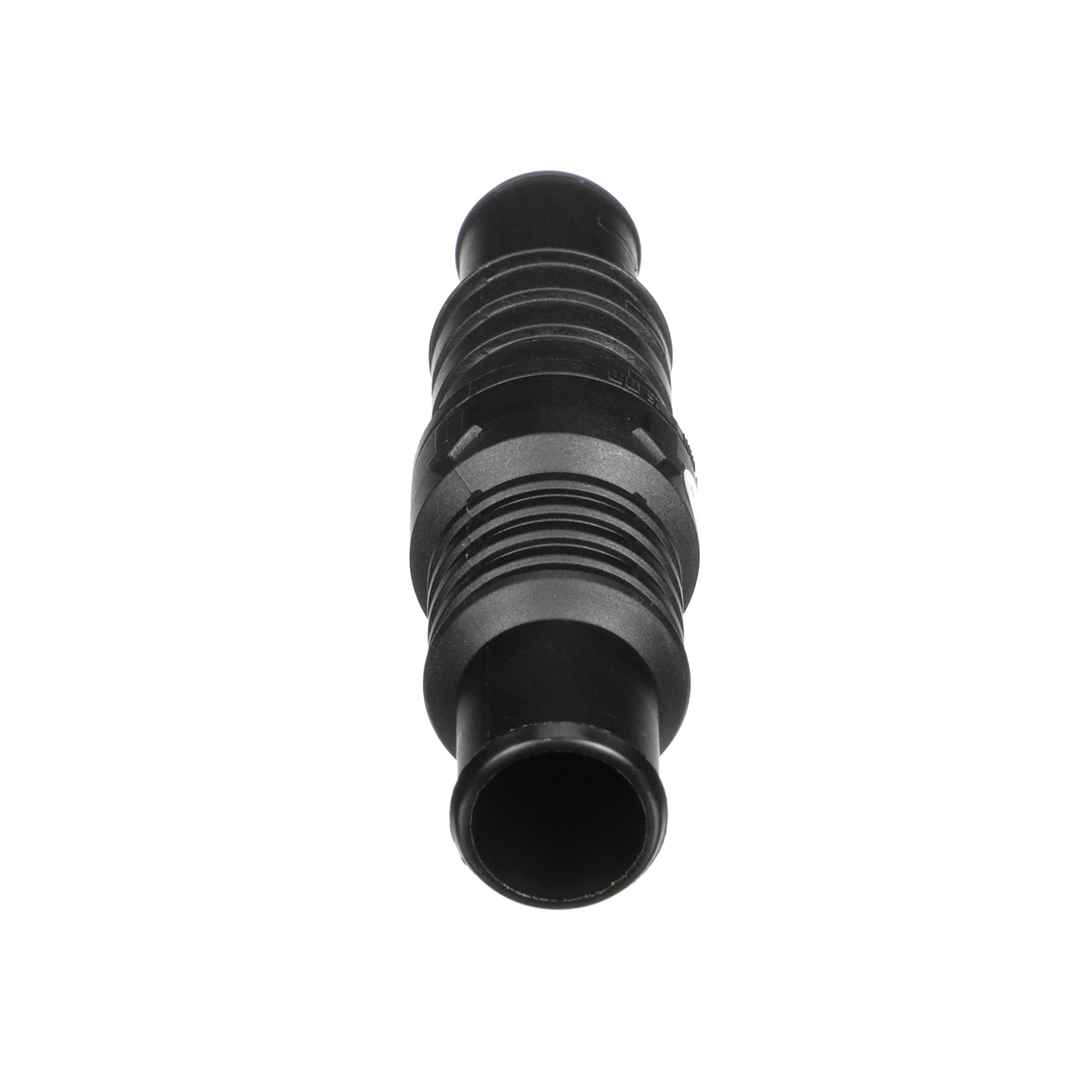 Whale Non-Return Inline Valve LV1219, for Use with ¾-Inch and 1-Inch Diameter Pipes, Nitrile Construction , Black