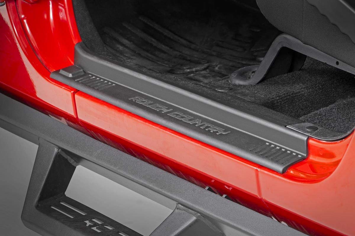 Rough Country Entry Guards Front for 2007-2018 Jeep Wrangler JK - 10568