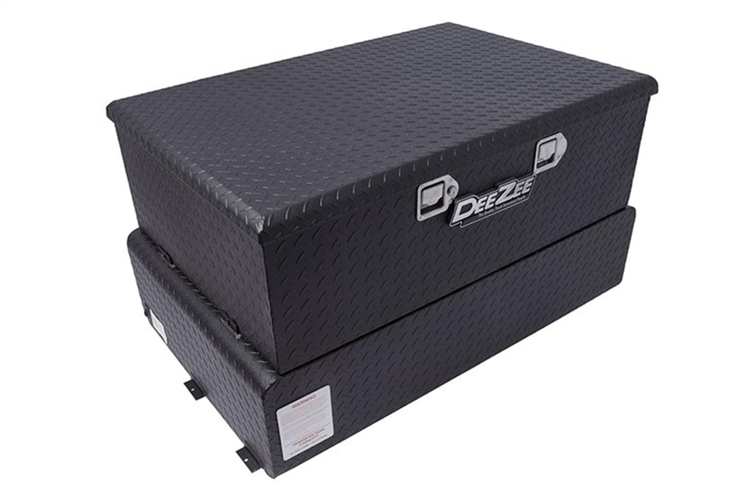 Dee Zee DZ92847TB Black-Tread (62 Gallon) Diesel Combo Transfer Tank & Tool Box with Pump