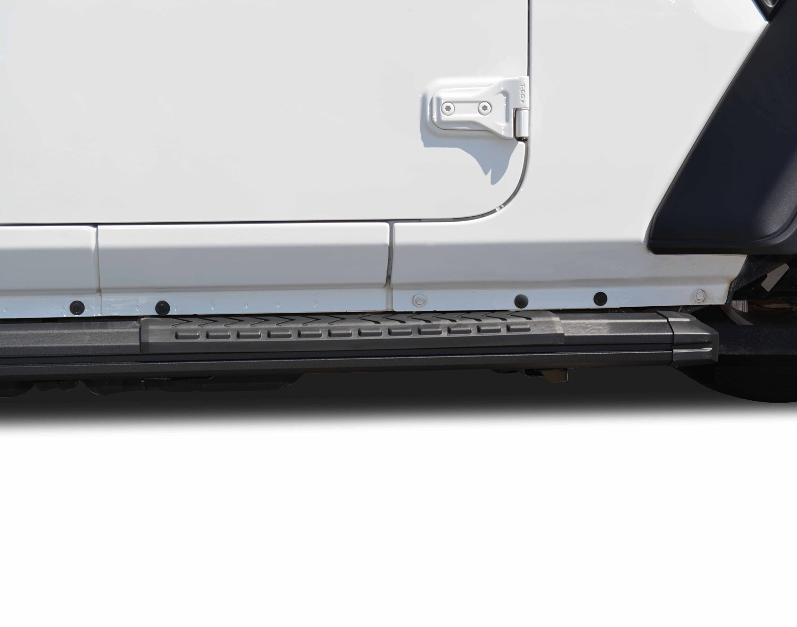 Cutlass Black Horse Running Boards Compatible With 2020-2025 Jeep Gladiator-RN-JEG1-79-BK