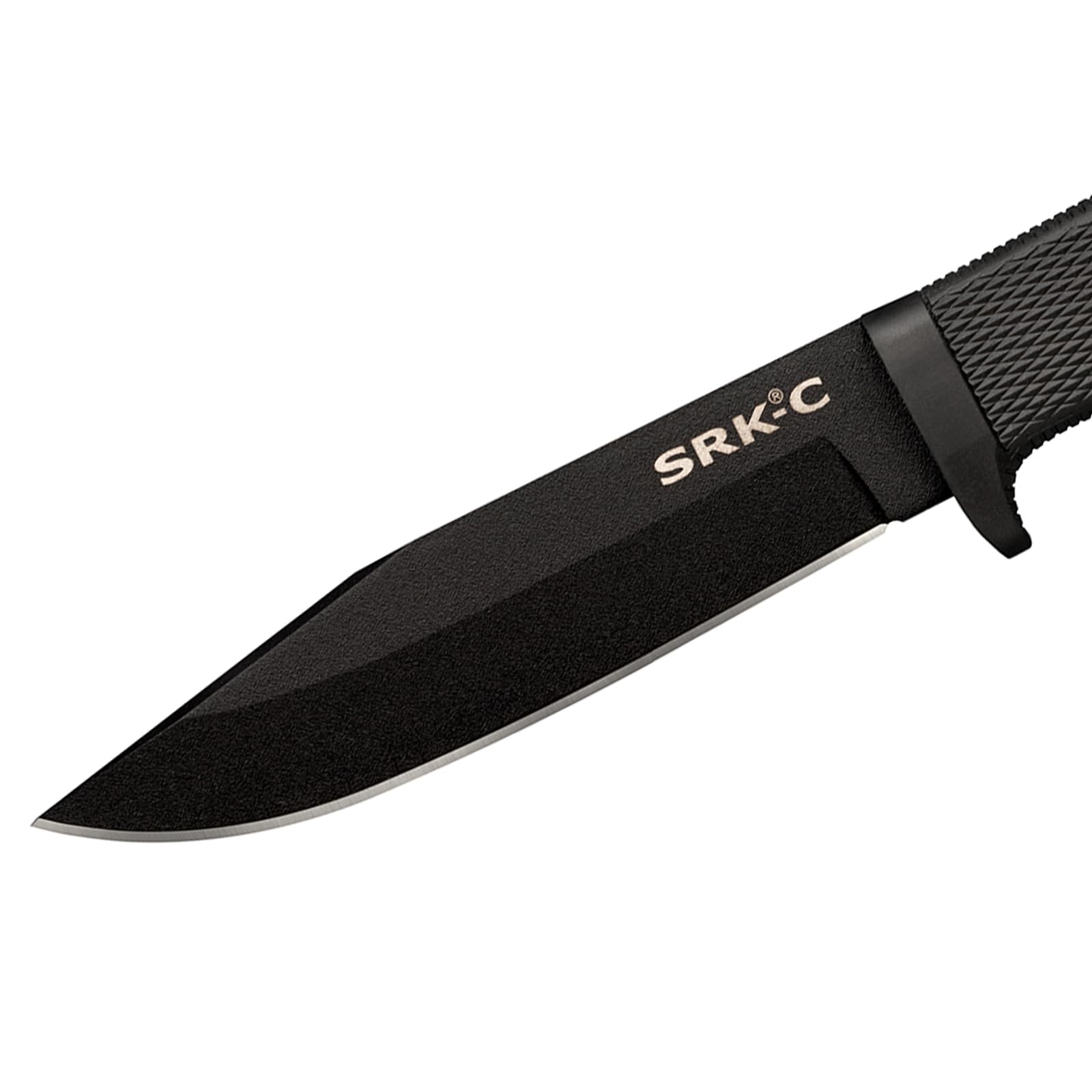 SRK COLD STEEL Compact 5" SK-5 Clip Point Razor-Sharp Blade 4.5" Durable Kray-Ex Handle Tactical Fixed Blade Knife w/Secure-Ex Sheath