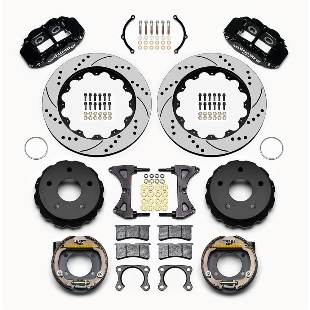 Rear P-Brk Kit, FNSL4R 14.00", Drilled