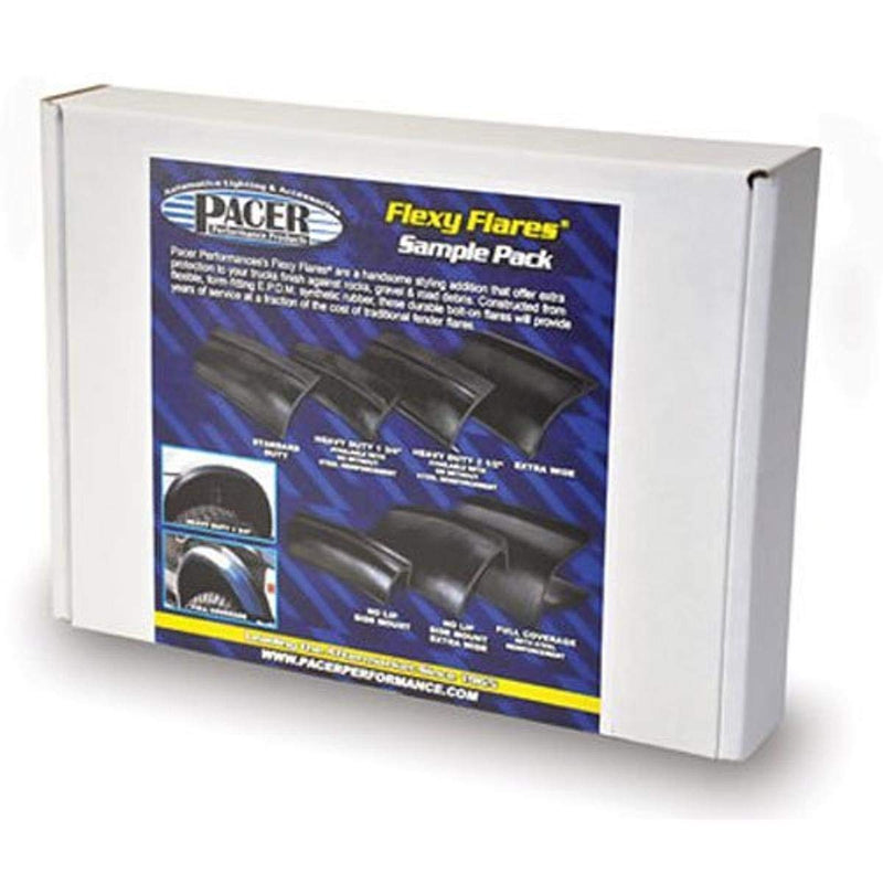 Flexy Flares Pacer Performance 52-199 Black Sample Flare Pack Rubber Fender Extension