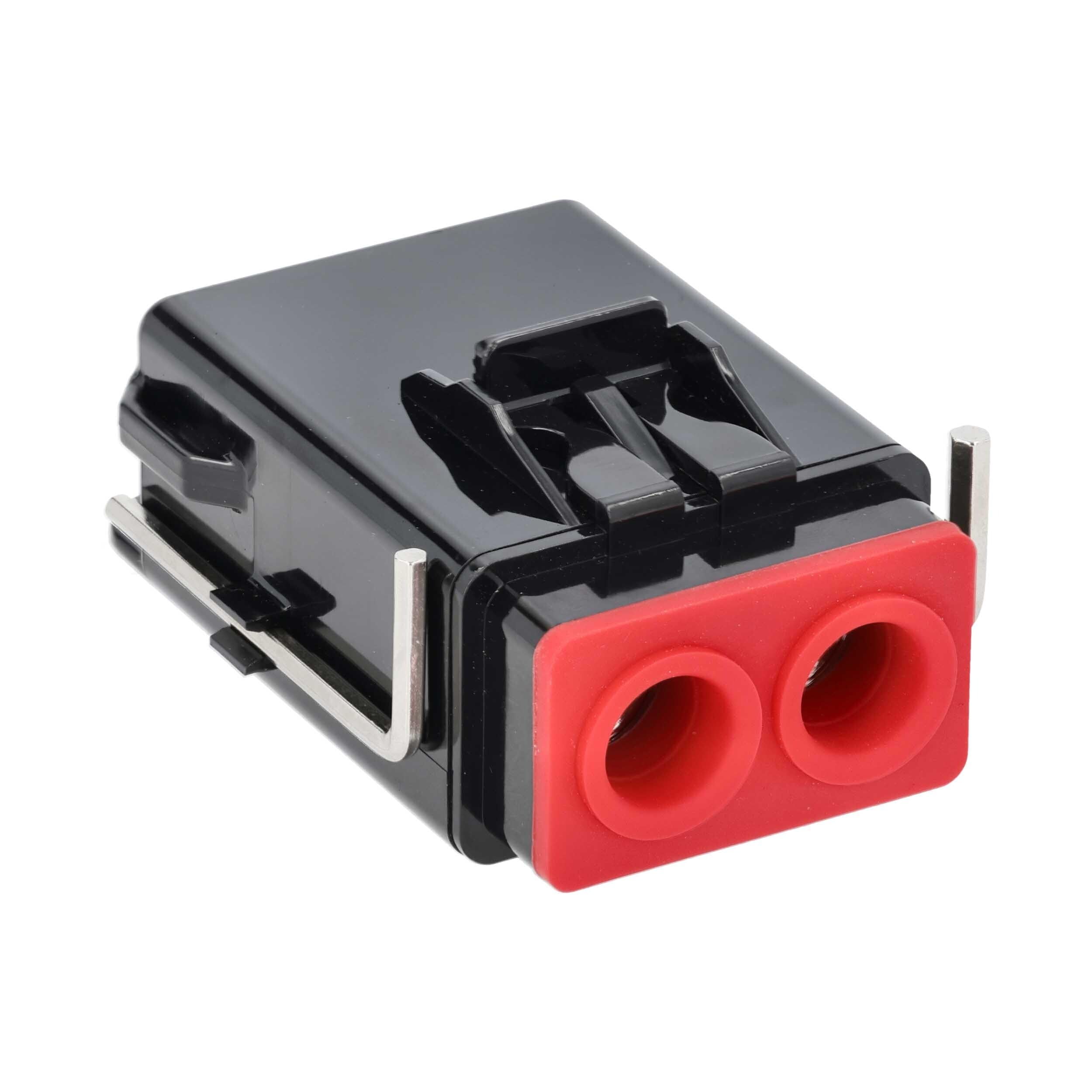Dual Mini ANL Waterproof Fuse Holder Metra Brands 0/2/4 Ga Marine Cert