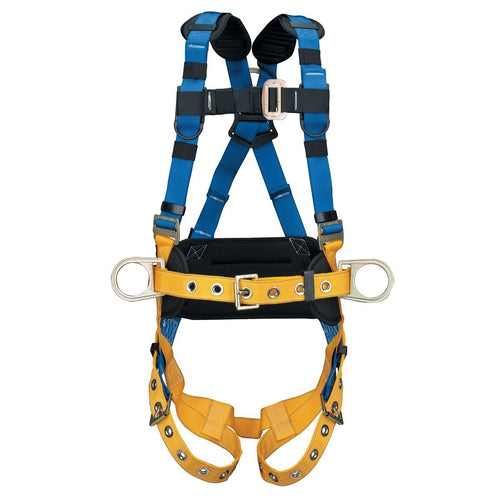 LiteFit Werner H332102 Construction Harness, Tongue Buckle Legs (M/L), 1per Pack