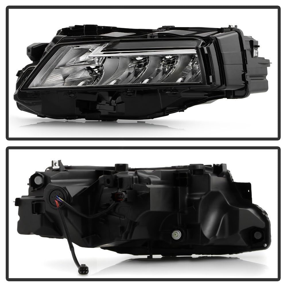 Nissan Rogue 21-23 Spyder (xTune) Bottom LED High/Low Beam Headlight - OE Left